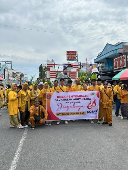 KEGIATAN PAWAI NASI ADAB HUT KOTAWARINGIN BARAT KE 66 TAHUN